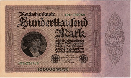 Germania banconota 100 - banconota, da