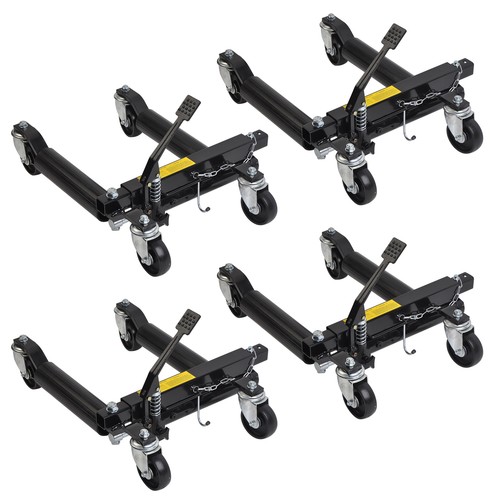 Hydraulic car dollies 12 - hydraulic, 12"