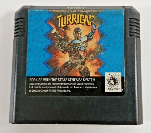 Cartuccia turrican sega - sega, mega