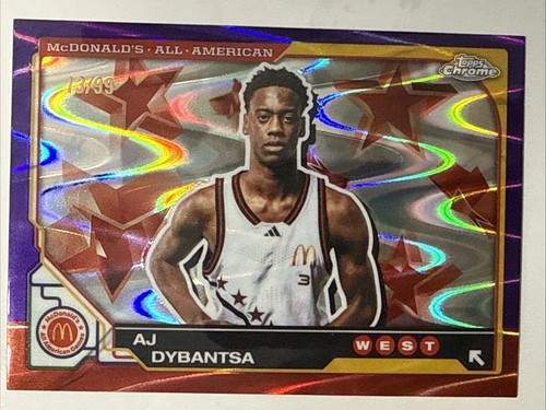 Dybantsa 2025 topps chrome - dybantsa,