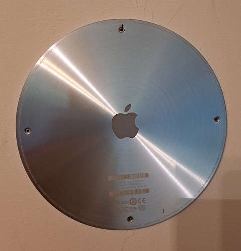 Logo apple fondo - , metallo