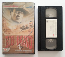 Vhs Rio Bravo Film Western John Wayne Maureen O'Hara Videocassetta Vintage(V152)