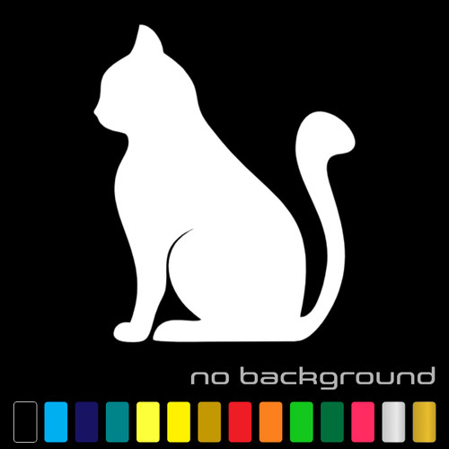 Adesivo gatto decalcomania