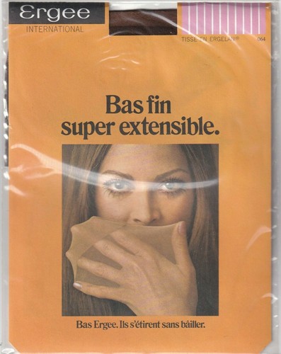 Bas nylon fin - super, extensible