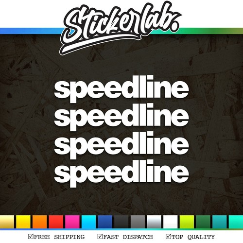 Set adesivi speedline - adesivi, x4