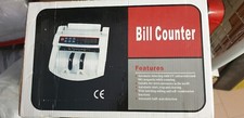 MACCHINA CONTA SOLDI DENARO FALSO RIVELATORE BANCONOTE UV MAGNETICO BILL COUNTER