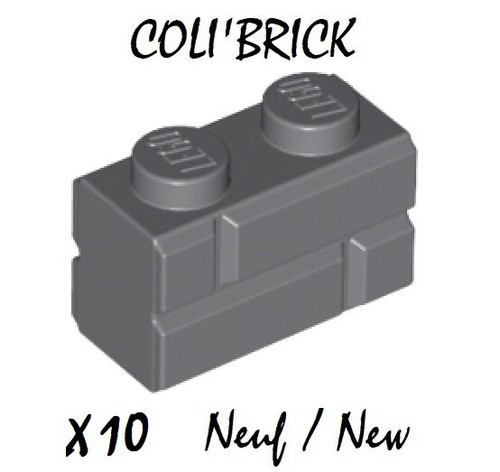Lego 98283 10x brique mur - lego,