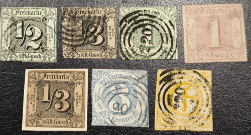 1851 1858 german - german, baden