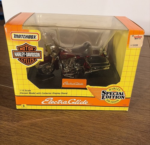 New 1993 matchbox harley - new,