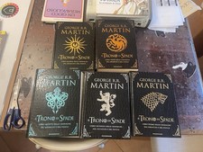 Libri Trono Di Spade 1-2-3-4-5 Edizione Mondadori Pelle Di Drago
