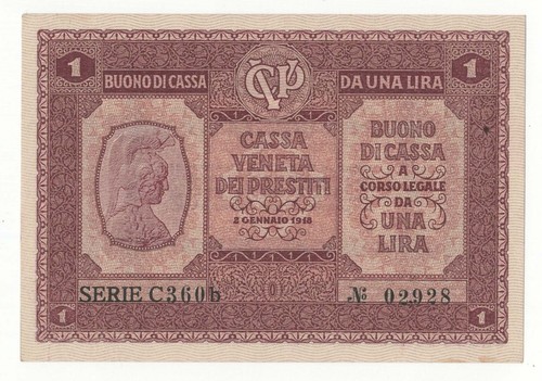 Lira buono di cassa veneta - 1,