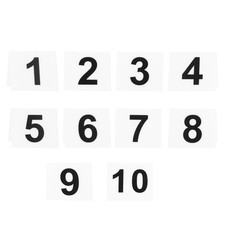  10 Pcs Numeri Per Tavoli Ristorante Cartellini Tavolo Segni Del Da Matrimonio