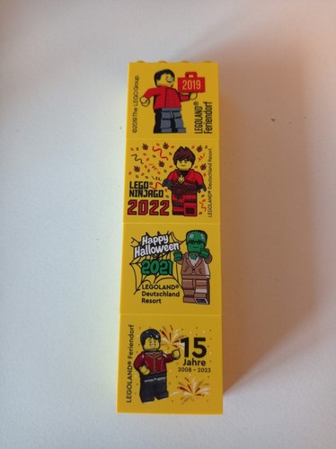 Mattoncini celebrativi lego - mattoncini,