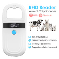 Lettore RFID Portatile Microchip 134,2Khz per Animali, Cani e Gatti