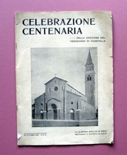 Guastalla Celebrazione Centenaria erezione Vescovado 24/10/1931 Basilica Pieve
