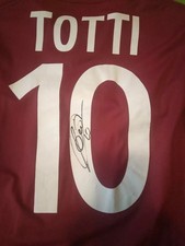 TOTTI MAGLIA MATCH WORN SHIRT
