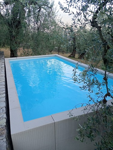 Piscina laghetto esterna fuori - piscina,