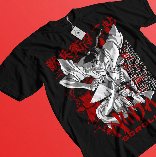 Maglietta samurai champloo - maglietta,
