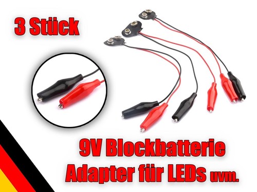 Clip batteria blocco - 3x,