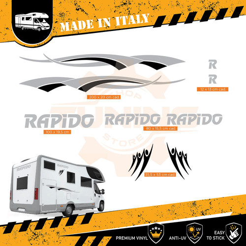Decalcomania adesivi camper - decalcomania,