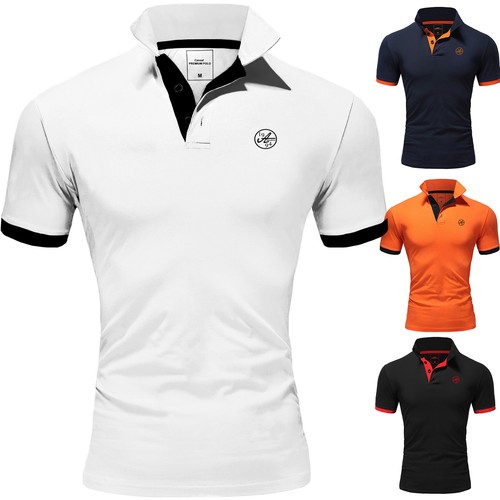 Polo uomo basic ricamo - , a