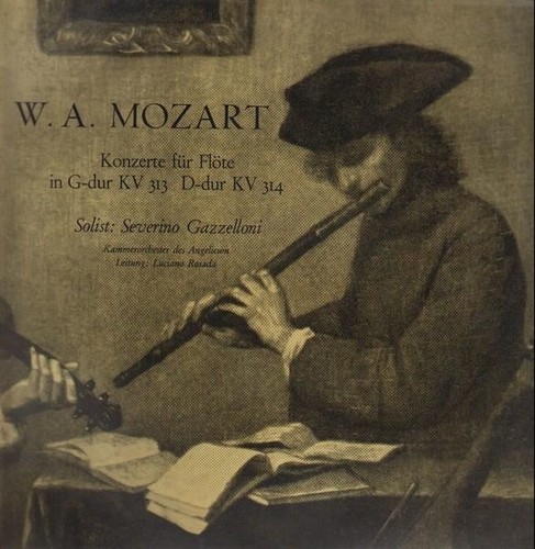 Mozart gazzelloni - lp,