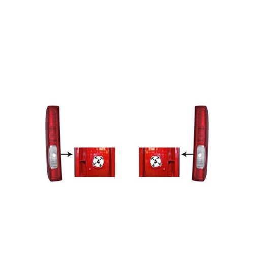Luce posteriore set - posteriore,