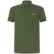 SUN68 - Polo verde per uomo