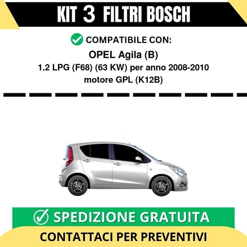 Kit filtri bosch opel - filtri,