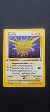 Pokemon Zapdos FOSSIL Prima Edizione Holo ITA pressioni vedi foto