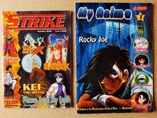 STRIKE numero zero + MY ANIME #1 - Lotto 2 MANGA & ANIME FANZINE fine anni '90