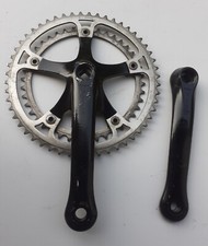 Guarnitura bici corsa marcata GIPIEMME doppia corona denti 52/42 Colnago Bianchi