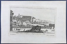 Stampa antica israel silvestre