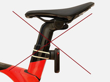 Garmin Varia Radar SEAT POST Mount ADATTATORE per Trek MADONE SL/SLR GEN5-6 2018-23