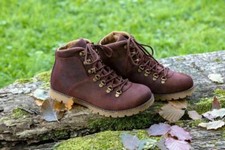 Stivali Birkenstock Jackson 36 o 37 normali scamosciati bordeaux 1017333 nuovi