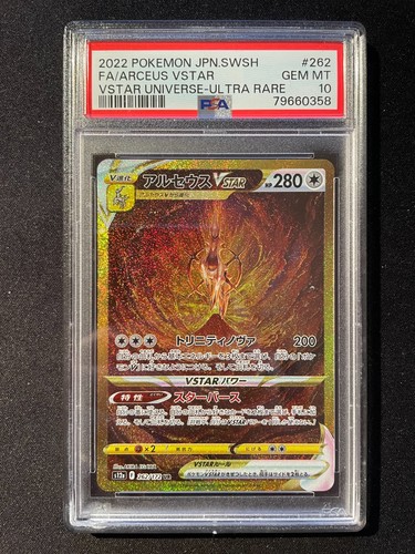 Carta pokemon psa arceus - pokemon,