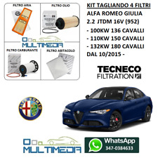 KIT TAGLIANDO 4 FILTRI