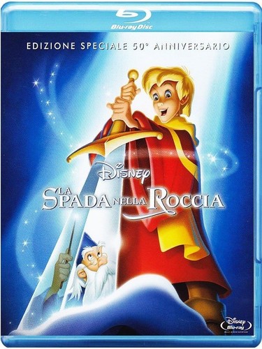 Blu ray spada nella - spada, roccia