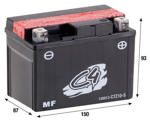 Batteria ctz10s per honda - batteria, bs
