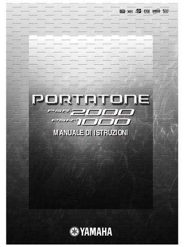 Yamaha portatone psr 2000 - yamaha,