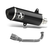 Kit marmitta arrow urban nera - kit,