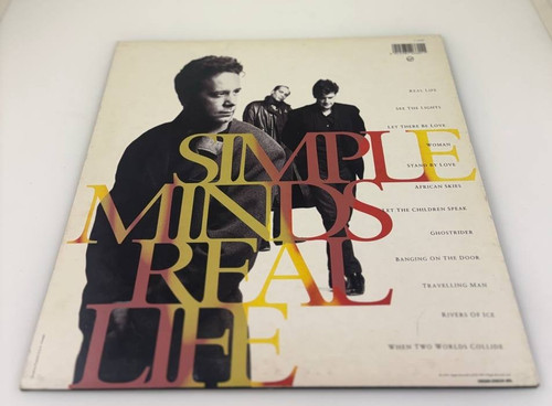 Simple minds real life vinyl - simple,
