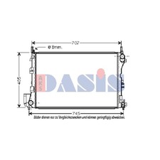 AKS DASIS Radiatore Acqua