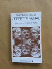Giacomo Leopardi- OPERETTE