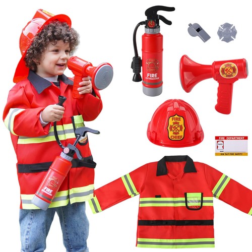 Costume pompiere liberry per - pompiere,