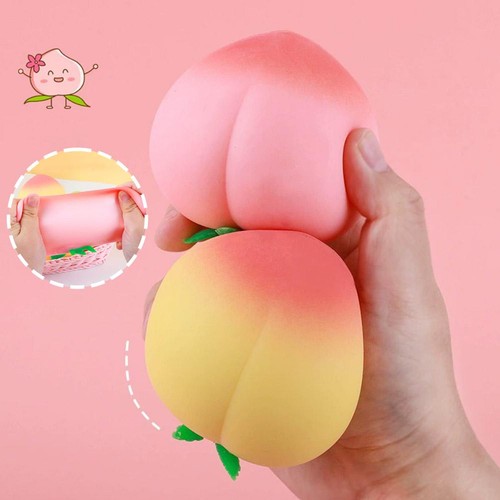 Carino peach squishy - peach,