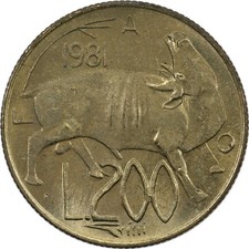 San Marino - 200 Lire - 1981 R