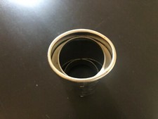 TERMINALE SCARICO Auto Universale OVALE con attacco tondo diametro 7,5cm