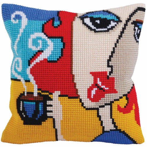 Cda cuscino punto croce - cuscino, a