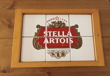 Vassoio vintage birra Stella Artois  Breweriana beer serving tray